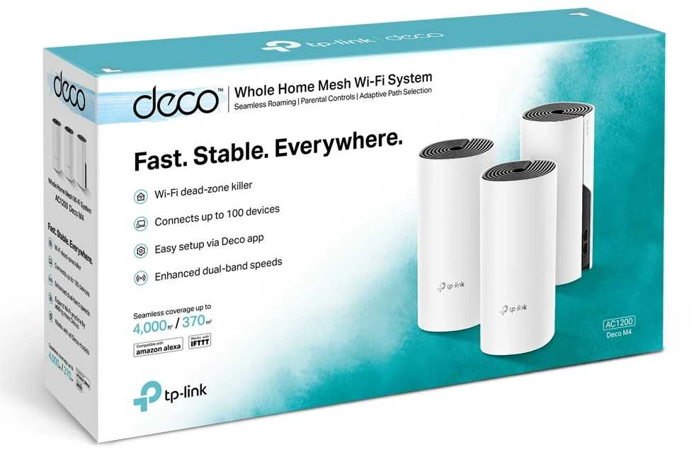 Maršrutizatorius TP-LINK AC1200 viso namo tinklelio „Wi-Fi“ įrenginys