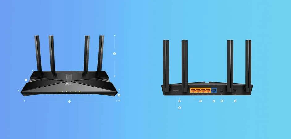 Maršrutizatorius TP-Link Archer AX23 AX1800/ Dual-Band Wi-Fi 6  / 802.11ax / 1201+574 Mbit/s / Ethernet LAN (RJ-45) jungtys 4 /Mesh Support