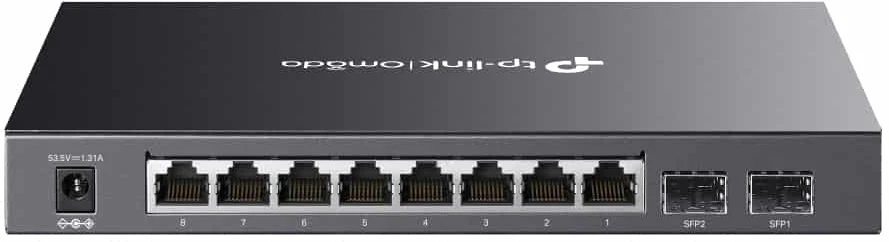 Šakotuvas TP-LINK | Jungiklis | TL-SG2210P | Tvarkomas žiniatinklis | Darbalaukis | SFP jungtys kiekis 2 | Maitinimas per Ethernet (PoE) jungtys kiekis 8 | Maitinimo tipas Išorinis | 36 mėn.