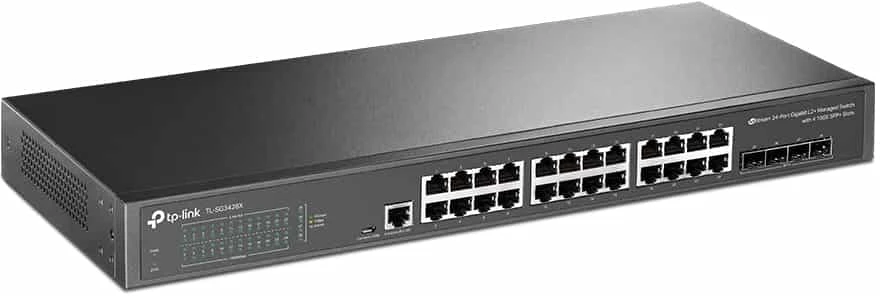 SWITCH POE TL-SG2428P 24 PRIEVADŲ SFP TP-LINK