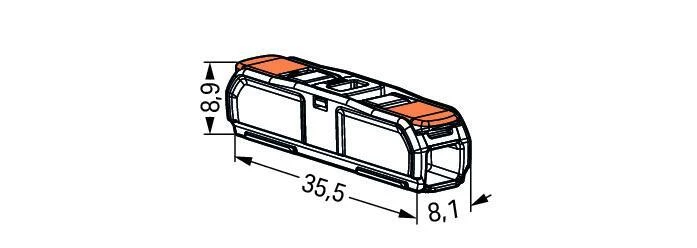 Wago 221-2411 gnybtas 32A 0.2-4mm