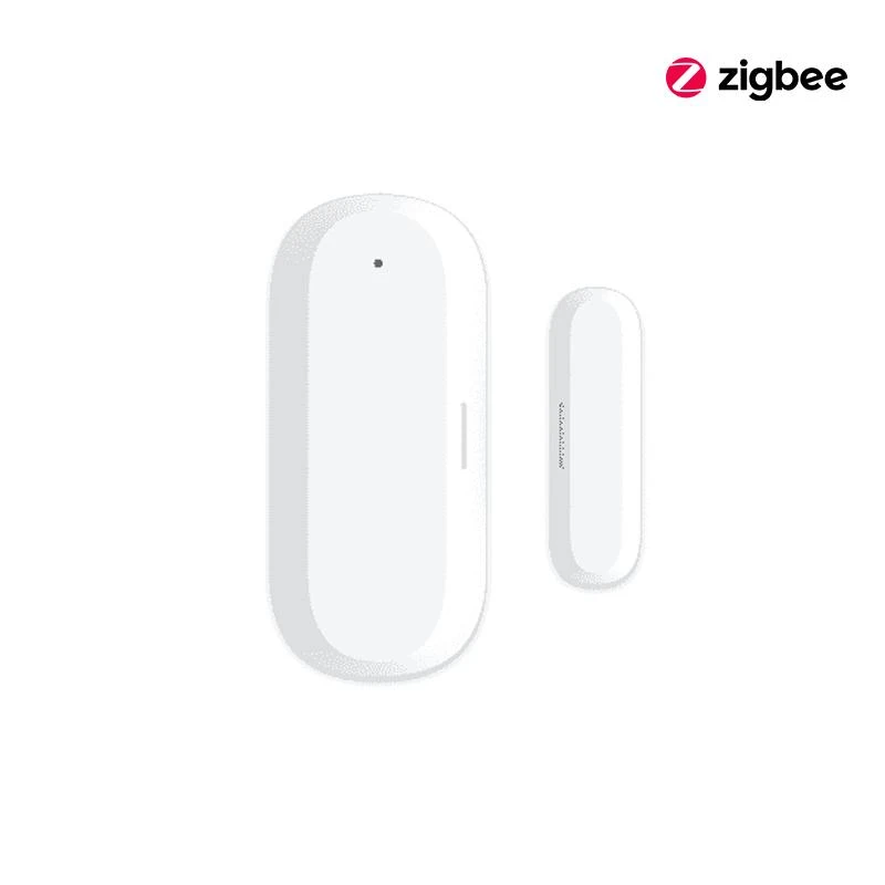 Išmanusis ZigBee TUYA bevielis patalpos durų - langų magnetinis kontaktas, WOOX