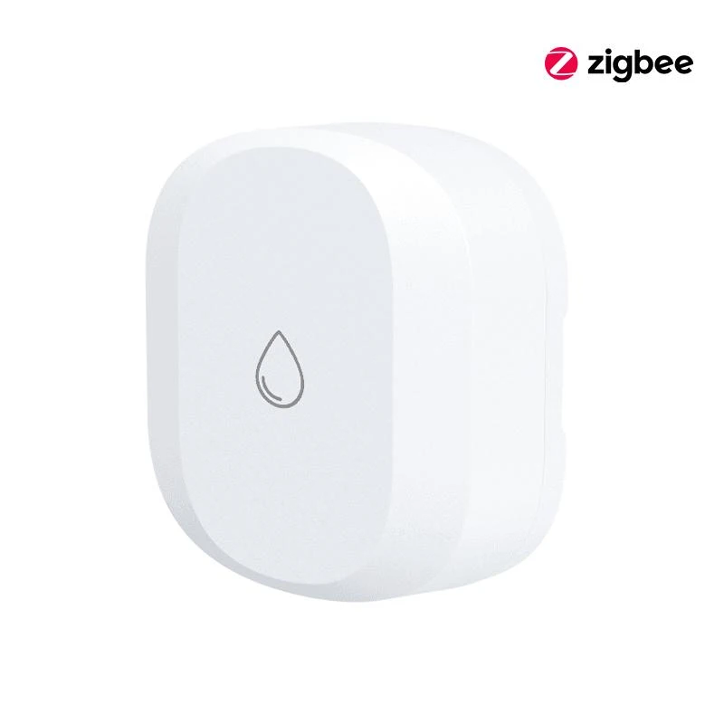 Išmanusis ZigBee TUYA bevielis patalpos vandens nuotėkio jutiklis, WOOX