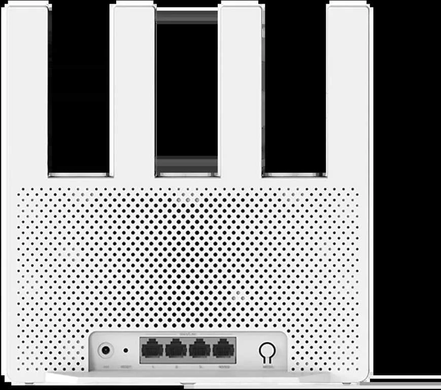 Xiaomi | Maršrutizatorius | BE3600 | 802.11be | 10/100/1000/2500 Mbit/s | Ethernet LAN (RJ-45) jungtys 4 | Mesh Support Yes | MU-MiMO Yes | No mobile broadband