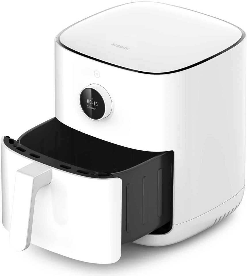 Karšto oro gruzdintuvė Xiaomi Smart Air Fryer, 4.5L, baltos spalvos
