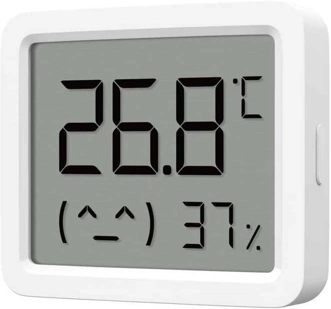 Xiaomi Mi Temperature and Humidity Monitorius 3 Mini baltos spalvos