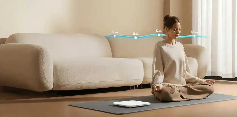 Išmaniosios svarstyklės Xiaomi Mi Smart Scale S200, Baltos