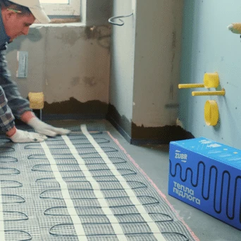 ZUBR DC Mat 160/2 Elektrinio šildymo kilimėlis 2.0m2 50x400cm 320W 230V