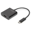 Assmann Electronic DIGITUS USB Type-C to HDMI Adapteris 4K/30Hz kabelio ilgis: 19,5 cm juodas