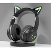 Goodbuy "Strange Eyes" belaidės ausinės vaikams | bluetooth 5.1 juodas