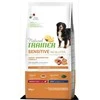 Natural Trainer ADULT DOG SENSITIVE be gliuteno Medium/Maxi su lašiša 12kg