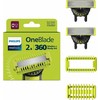 PHILIPS ONEBLADE FACE&amp;BODY 360 VAIHTOTERÄT, 2-PACK
