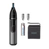 Philips series 3000 Patogi nosies, ausų ir antakių kirpimo mašinėlė NT3650/16 100 % atspari vandeniui, dvipusė apsaugos sistema