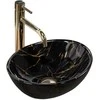 PASTATOMAS PRAUSTUVAS "REA SOFIA MINI Juodas MARBLE SHINY" JUODA