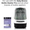 BABY BREZZA BUTELIUKŲ PLOVYKLOS WASHER PRO NUKALKINIMO TABLETĖS, 20 VNT.