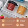 BEABA 10 VNT. STIKLINIŲ INDELIŲ RINKINYS (250 ML), NATURAL COLOURS
