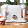 Trintuvas - garintuvas BEABA BABYCOOK PLUS 4IN1, Baltas/Sidabrinis