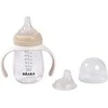 BEABA MOKOMASIS BUTELIUKAS-GERTUVĖ 2IN1, 210 ML, CLAY EARTH