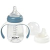 BEABA MOKOMASIS BUTELIUKAS-GERTUVĖ 2IN1, 210 ML, WINDY Mėlynas