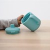 Beaba silikoninis 2in1 mokomasis puodelis, mėlynas