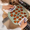 BEABA SILIKONINIS KŪDIKIO MAISTO KONTEINERIS MULTIPORTIONS (20X35 ML) SAGE Žalias