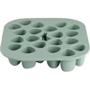 BEABA SILIKONINIS KŪDIKIO MAISTO KONTEINERIS MULTIPORTIONS (20X35 ML) SAGE Žalias
