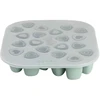 BEABA SILIKONINIS KŪDIKIO MAISTO KONTEINERIS MULTIPORTIONS (20X35 ML) SAGE Žalias