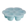 BEABA SILIKONINIS KŪDIKIO MAISTO KONTEINERIS MULTIPORTIONS, XL (6x150 ML), Mėlynas
