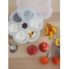 BEABA SILIKONINIS KŪDIKIO MAISTO KONTEINERIS MULTIPORTIONS, (6x90 ML), LIGHT MIST
