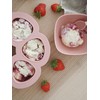 BEABA SILIKONINIS KŪDIKIO MAISTO KONTEINERIS MULTIPORTIONS, (6x90 ML), OLD Rožinis