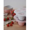 BEABA SILIKONINIS KŪDIKIO MAISTO KONTEINERIS MULTIPORTIONS, XL (6x150 ML), Rožinis