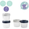 BEABA SUJUNGIAMI MAISTO LAIKYMO INDELIAI, 4X150 ML