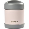 Beaba Thermo maisto indelis, 300 ml, spalva: tamsiai pilka/šviesiai rožinė