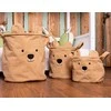 CHILDHOME DAIKTŲ IR ŽAISLŲ LAIKYMO 3 VNT. KREPŠIŲ RINKINYS TEDDY, BEIGE