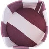 CHILDHOME DAIKTŲ IR ŽAISLŲ LAIKYMO KREPŠYS BISCUIT DREAMS 20X25 CM, BURGUNDY