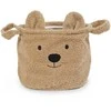 CHILDHOME DAIKTŲ IR ŽAISLŲ LAIKYMO KREPŠYS 25X20X20 CM, TEDDY BEIGE