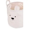 CHILDHOME DAIKTŲ IR ŽAISLŲ LAIKYMO KREPŠYS 30X30X30 CM, TEDDY OFF Baltas