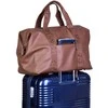 CHILDHOME DIDELIS MAMOS REIKMENŲ KREPŠYS MOMMY BAG, SIGNATURE - VEGAN LEATHER - DARK BROWN