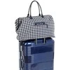 CHILDHOME DIDELIS MAMOS REIKMENŲ KREPŠYS MOMMY BAG, PIED DE POULE, Juodas