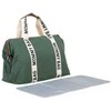CHILDHOME DIDELIS MAMOS REIKMENŲ KREPŠYS MOMMY BAG SIGNATURE, CANVAS – Žalias
