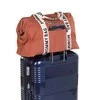 CHILDHOME DIDELIS MAMOS REIKMENŲ KREPŠYS MOMMY BAG SIGNATURE, CANVAS – TERRACOTTA