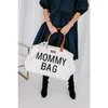 CHILDHOME DIDELIS MAMOS REIKMENŲ KREPŠYS MOMMY BAG, TEDDY OFF Baltas