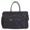 CHILDHOME DIDELIS MAMOS REIKMENŲ KREPŠYS MOMMY BAG, PUFFERED - Juodas