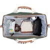 CHILDHOME DIDELIS MAMOS REIKMENŲ KREPŠYS MOMMY BAG SIGNATURE, CANVAS – Žalias