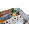 CHILDHOME DIDELIS MAMOS REIKMENŲ KREPŠYS MOMMY BAG, LEOPARD