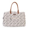CHILDHOME DIDELIS MAMOS REIKMENŲ KREPŠYS MOMMY BAG, LEOPARD