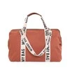 CHILDHOME DIDELIS MAMOS REIKMENŲ KREPŠYS MOMMY BAG SIGNATURE, CANVAS – TERRACOTTA