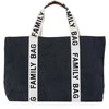 CHILDHOME FAMILY BAG KREPŠYS, SIGNATURE CANVAS Juodas