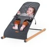 Childhome VAIKŲ NAMAI GULTUKAS EVOLUX BOUNCER NATURAL ANTHRACITE