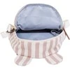 CHILDHOME VAIKIŠKA KUPRINĖ MY FIRST BAG, STRIPES NUDE/TERRACOTTA